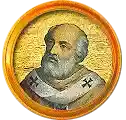 Pontífice nº 104: Benedicto III. Escudo Oficial del Vaticano (Papa Benedicto III, sin escudo propio o desconocido).