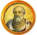 Pontífice nº 106: Adriano II. Escudo Oficial del Vaticano (Papa Adriano II, sin escudo propio o desconocido).