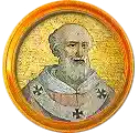 Pontífice nº 111: Formoso. Escudo Oficial del Vaticano (Papa Formoso, sin escudo propio o desconocido).