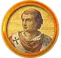 Pontífice nº 122: Juan X. Escudo Oficial del Vaticano (Papa Juan X, sin escudo propio o desconocido).