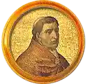 Pontífice nº 125: Juan XI. Escudo Oficial del Vaticano (Papa Juan XI, sin escudo propio o desconocido).