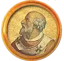Pontífice nº 127: Esteban VIII. Escudo Oficial del Vaticano (Papa Esteban VIII, sin escudo propio o desconocido).