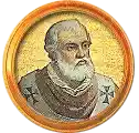 Pontífice nº 129: Agapito II. Escudo Oficial del Vaticano (Papa Agapito II, sin escudo propio o desconocido).
