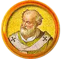 Pontífice nº 138: Gregorio V. Escudo Oficial del Vaticano (Papa Gregorio V, sin escudo propio o desconocido).