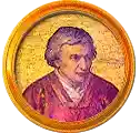 Pontífice nº 144: Juan XIX. Escudo Oficial del Vaticano (Papa Juan XIX, sin escudo propio o desconocido).