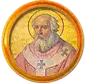Pontífice nº 152: León IX. Escudo Oficial del Vaticano (Papa San León IX, sin escudo propio o desconocido).