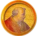Pontífice nº 158: Víctor III. Escudo Oficial del Vaticano (Papa Beato Víctor III, sin escudo propio o desconocido).