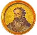 Pontífice nº 173: Gregorio VIII. Escudo Oficial del Vaticano (Papa Gregorio VIII, sin escudo propio o desconocido).