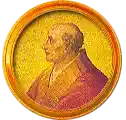Pontífice nº 181: Alejandro IV. (escudo oficial del Papa Alejandro IV) 