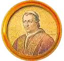 Pontífice nº 255: Pío IX. (escudo oficial del Papa Beato Pío IX) 