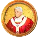 Pontífice nº 265: Benedicto XVI. (escudo oficial del Papa Benedicto XVI) 