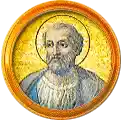 Pontífice nº 29: Marcelino. Escudo Oficial del Vaticano (Papa San Marcelino, sin escudo propio o desconocido).