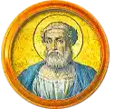 Pontífice nº 33: Silvestre I. Escudo Oficial del Vaticano (Papa San Silvestre I, sin escudo propio o desconocido).
