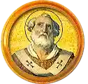 Pontífice nº 52: Hormisdas. Escudo Oficial del Vaticano (Papa San Hormisdas, sin escudo propio o desconocido).