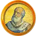 Pontífice nº 85: Juan VI. Escudo Oficial del Vaticano (Papa Juan VI, sin escudo propio o desconocido).