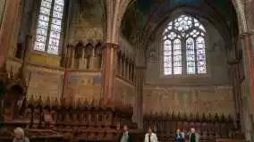 Basilica di San Francesco d'Assisi, Asis, Italia