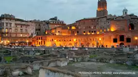 Foro Traiano, Roma, Italia