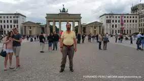 Puerta de Brandenburgo, Berlín, Alemania