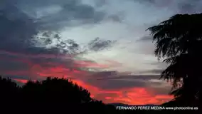 Templo de Debod, Madrid, España