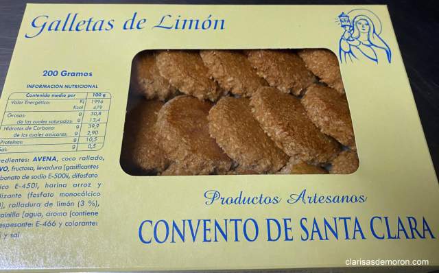 Galletas de limón sin azúcar