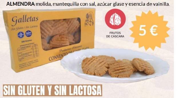 Galletas sin gluten/lactosa