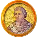 Pontífice nº 149: Clemente II. Escudo Oficial del Vaticano (Papa Clemente II, sin escudo propio o desconocido).