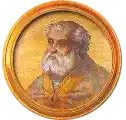 Pontífice nº 166: Lucio II. Escudo Oficial del Vaticano (Papa Lucio II, sin escudo propio o desconocido).