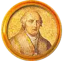 Pontífice nº 183: Clemente IV. (escudo oficial del Papa Clemente IV) 
