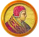 Pontífice nº 201: Gregorio XI. (escudo oficial del Papa Gregorio XI) 