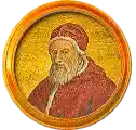 Pontífice nº 226: Gregorio XIII (1572-1585). (escudo oficial del Papa Nació en Boloña. Elegido el 25.V.1572.Murió el 10.IV.1585. Abrió seminarios en Viena, Praga, Gratz y Japón. Celebró el XI Jubileo (1575). Reformó el Calendario para todo el mundo.) 