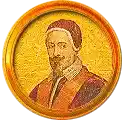 Pontífice nº 237: Alejandro VII. (escudo oficial del Papa Alejandro VII) 