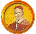 Pontífice nº 238: Clemente IX. (escudo oficial del Papa Clemente IX) 