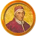 Pontífice nº 243: Clemente XI. (escudo oficial del Papa Clemente XI) 