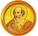 Pontífice nº 48: Félix III. Escudo Oficial del Vaticano (Papa San Félix III, sin escudo propio o desconocido).
