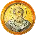 Pontífice nº 54: Félix IV. Escudo Oficial del Vaticano (Papa San Félix IV, sin escudo propio o desconocido).