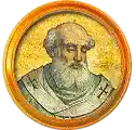 Pontífice nº 82: Juan V. Escudo Oficial del Vaticano (Papa Juan V, sin escudo propio o desconocido).