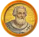 Pontífice nº 86: Juan VII. Escudo Oficial del Vaticano (Papa Juan VII, sin escudo propio o desconocido).