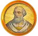 Pontífice nº 92: Esteban II. Escudo Oficial del Vaticano (Papa Esteban II, sin escudo propio o desconocido).