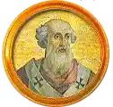 Pontífice nº 94: Esteban III. Escudo Oficial del Vaticano (Papa Esteban III, sin escudo propio o desconocido).