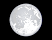 Icono de la fase actual de la luna
