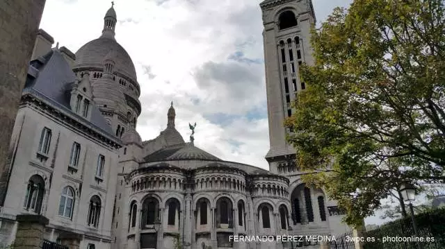 Basilica del Sacre Cœur, Rue du Chevalier de la Barre, Paris, Francia 640w