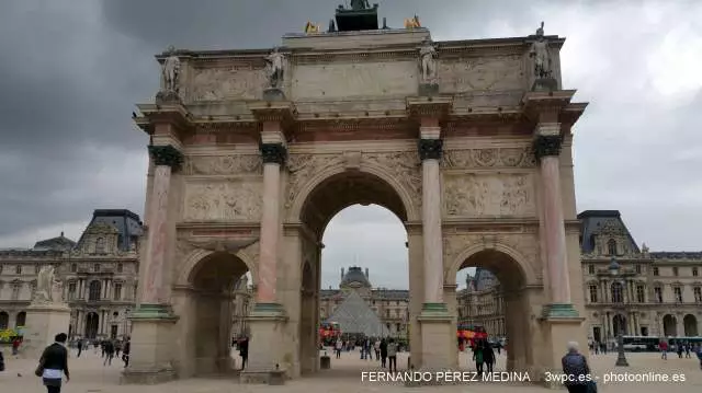 Arc de triomphe du Carrousel, Paris, Francia 640w