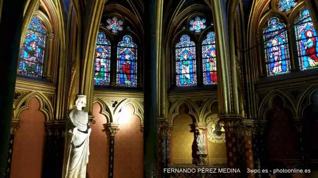 Sainte-Chapelle, Boulevard du Palais, Paris, Francia 640w