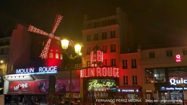 Moulin Rouge, Boulevard de Clichy, Paris, Francia 640w